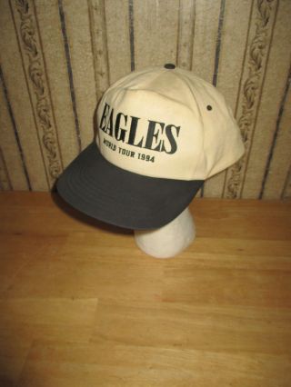 Pre - Owned Vintage Eagles World Tour / Hell Freezes Over 1994 Ball Cap Adjustable