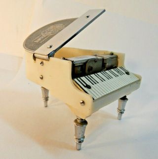 Vintage Prince Grand Piano Table Top Cigarette Lighter Made In Occupied Japan