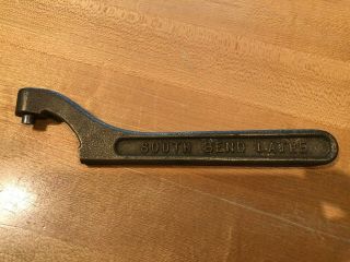 Vtg South Bend 9 10k Spanner Wrench Lathe Tool 1 1/2 " Spindle 3201nk1