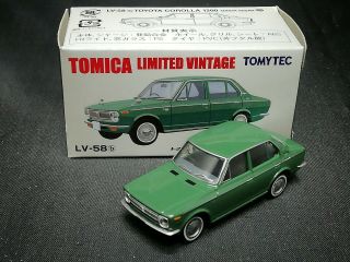 A64 Tomica Limited Vintage Lv - 58b Toyota Corolla 1200