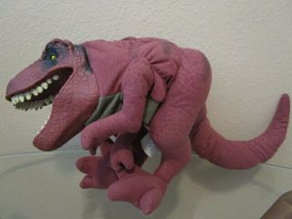 Vintage 1996 Jurassic Park T - Rex Dinosaur Full Body Hand Puppet The Lost World