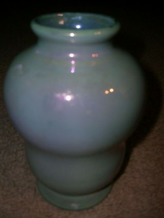 VINTAGE ARTS AND CRAFTS EARLY 1900 ' S ST.  LUKAS UTRECHT,  HOLLAND POTTERY VASE 2
