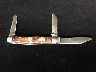 Vintage Blish Mize & Silliman 3 Blade Pocket Knife