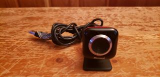 Microsoft Vintage Lifecam Vx - 5000 Usb Webcam With Red Accent -