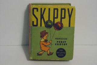 Vintage - The Big/little Book/ Skippy By Percy Crosby 314 Pages
