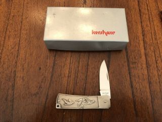 Vintage Kershaw 5250 Flying Geese Knife Japan With Box