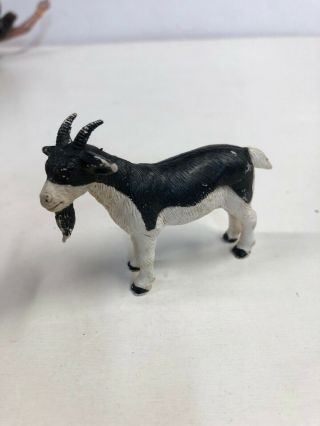 Vintage Pvc Billy Goat 2.  25” Tall N5