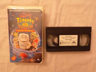 Vintage " The Adventures Of Timmy The Tooth: Timmy In Space " Vhs