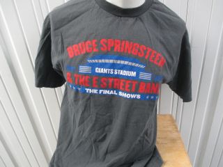 Vintage Alstyle Bruce Springsteen & E Street Final Shows 2009 Band Large Shirt