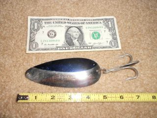 Vintage Bunker Two Spoon Blue/silver Lure