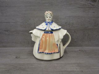 Vintage Shawnee Granny Ann Ceramic Teapot Usa Patented Unsigned