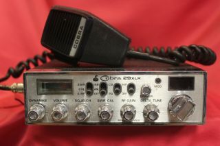 Vintage Cobra 29 Xlr 40 Channel Mobile Cb Radio