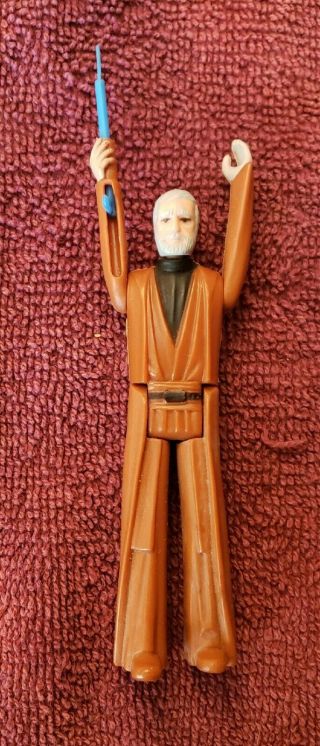 Vintage Kenner Star Wars Obi - Wan Ben Kenobi Figure Gray Hair