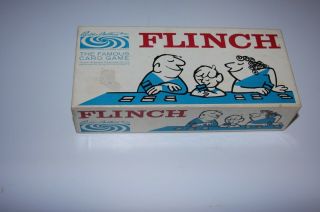 Flinch Parker Brothers Vintage 1963 Numerical Card Game Complete Family Favorite