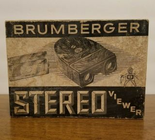 Vintage Brumberger Stereo Viewer (not)
