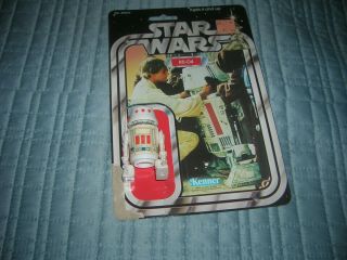 1979 Vintage Kenner Star Wars R5 - D4 W/cardback 21 Back Droid Figure Sw Card