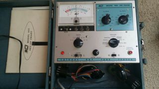 Vintage B&k Cathode Ray Tube (crt) Model 465 Tube Tester &