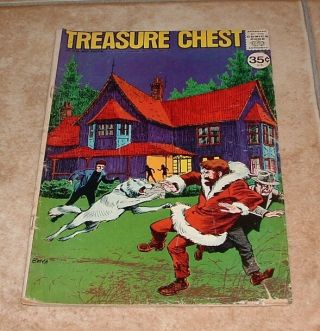 Vintage 1972 Treasure Chest Of Fun And Fact Vol.  27 No.  7 June Summer Issue