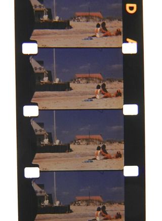 Vtg 16mm Film Color Home Movie 1940 Long Beach Island Brant Jersey Nj Ocean