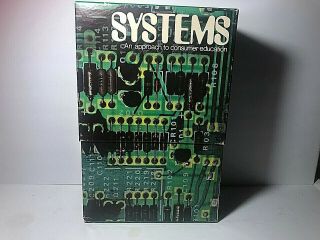 Vtg Systems Approach To Consumer Education 35mm Film Strip Cassette Booklet Set