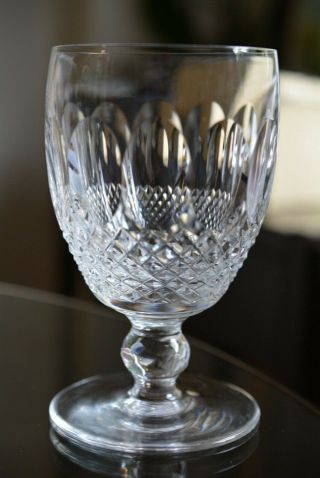 Vintage Waterford Crystal Colleen Short Stem Water Goblet Ireland