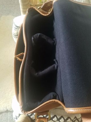 Koolertron Waterproof Vintage PU Leather DSLR Camera Bag Lens Case Shoulder Bag 2