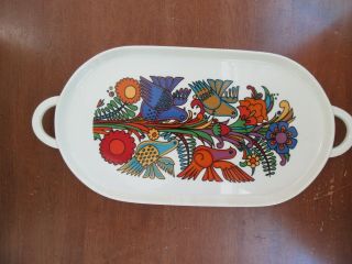 Vintage Villeroy & Boch China Acapulco 11 1/2 " Serving Tray Plate