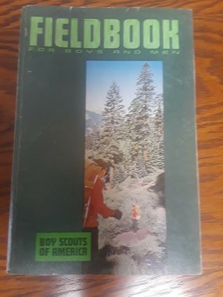 Boy Scouts Of America.  Vintage.  Fieldbook For Boys And Men.  1967