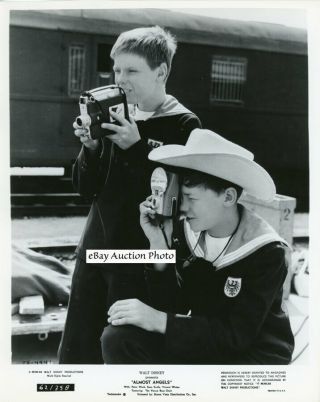Almost Angels Boys With Vintage Cameras 8x10 Photo (s684)