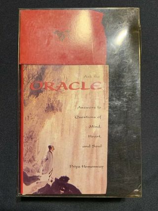 Nos Vintage Ask The Oracle Mind Heart And Soul By Priya Hemenway 2004.  Fast Ship