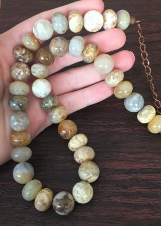 Vintage Dtr Jay King Mine Find Natural Stone Quartz Necklace