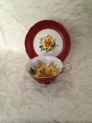 Vintage Merit China Tea Cup And Saucer " Occupied Japan "
