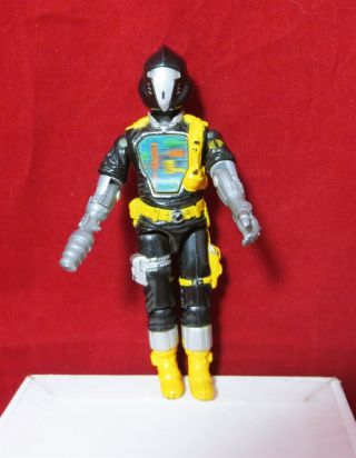 1986 Vintage Gi Joe Cobra B.  A.  T.  S.  Cobra Android Trooper Action Figure W/ Laser