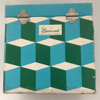 Vintage Platter - pak Carrying Case for 7 