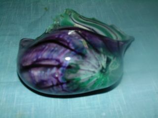 Vintage Murano Art Glass Sea Shell