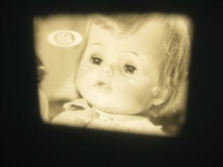 Vintage 16mm Ideal Toy Game Film Commercial - Snoozy Doll B&w Z2