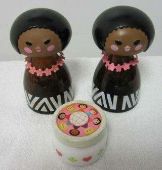 Avon Vintage 1970 (2) 2 Two Small World And Sachet