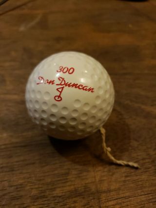 Vintage Duncan Golf Ball Yo - Yo Dan Duncan 300