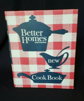 Vintage Better Homes & Gardens Cookbook (1965) - Revised Ed,  8th Printing