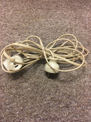 6ft.  Vintage Extension Cord Leviton Made In Usa Bakelite
