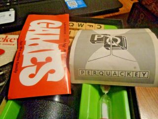 Vintage Perquackey No.  8313 Word Game Lakeside 1970 Box COMPLETE 2