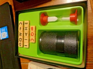 Vintage Perquackey No.  8313 Word Game Lakeside 1970 Box COMPLETE 3
