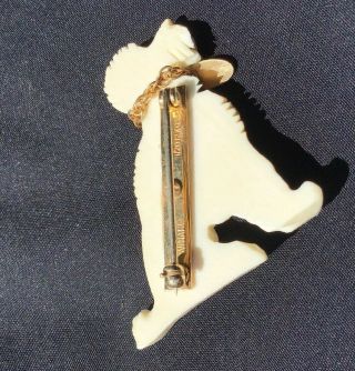 Signed WINARD 12K GF Gold Filled Vintage pOOdle Brooch Pin Dog Collectors 2