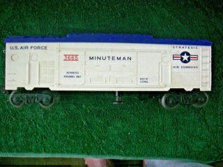 Lionel 3665 Minuteman Missile Launch Car Post War Complete Toy Train Vintage