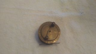 Vintage Brass Fly Fishing Reel Fish Tackle Trout Reel Made In England