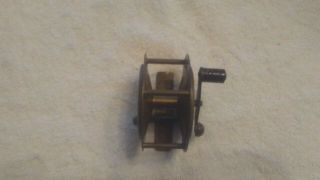 Vintage Brass Fly Fishing Reel Fish Tackle Trout reel made in England 4