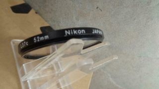 Nikon L37c 52mm Uv Lens Filter Metal Vintage Shows Little To No Wear