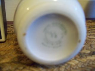 Egg Coddler Royal Worcester Porcelain England Peach And Grapes VTG Engraved 1969 3