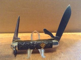 Vintage Camillus York U.  S.  A.  Official Cub Scouts Bsa Pocket Knife