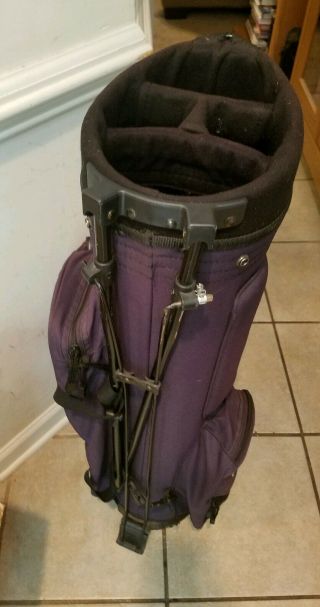 VIntage DARTEK Miller Lite Beer Golf Bag with Stand and Strap 4